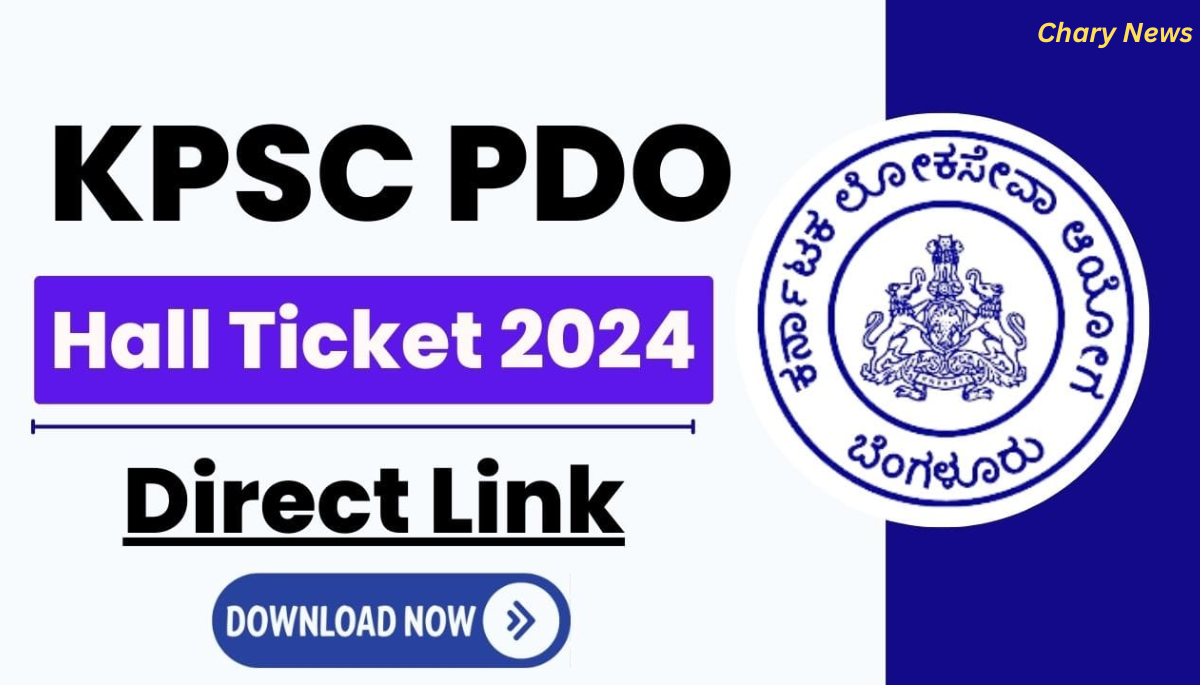 KPSC PDO Hall Ticket 2024